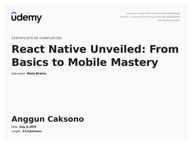 React Native Unveiled: From Basics to Mobile Mastery