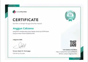 Belajar JavaScript DOM