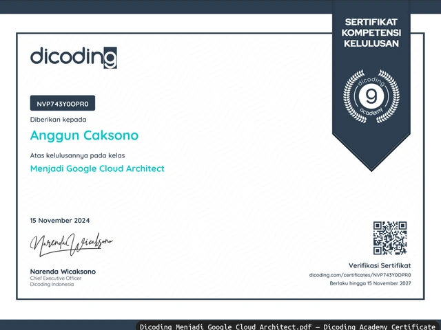Google Cloud Architect