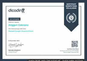 Google Cloud Architect