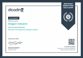 Memulai Pemrograman dengan Python