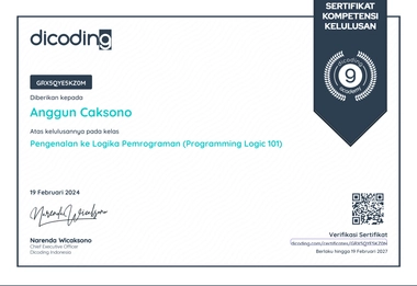 Pengenalan ke Logika Pemrograman (Programming Logic 101)