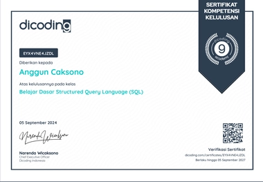 Belajar Dasar Structured Query Language (SQL)