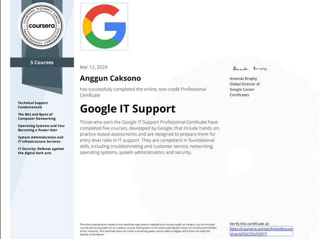 Google IT Support